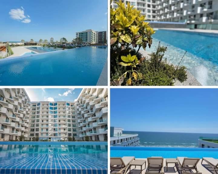 Alezzi Beach Resort Gorgeous Family Aparment Cu Piscina Năvodari Buitenkant foto